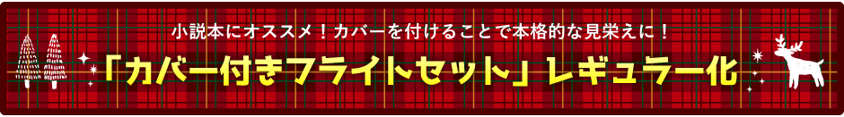 「カバー付きフライトセット」レギュラー化