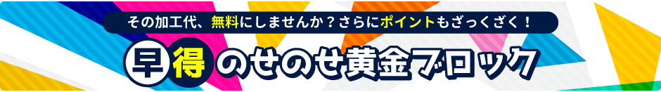 のせのせ黄金ブロック