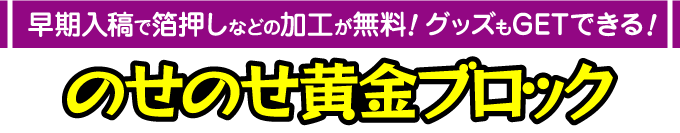 のせのせ黄金ブロック