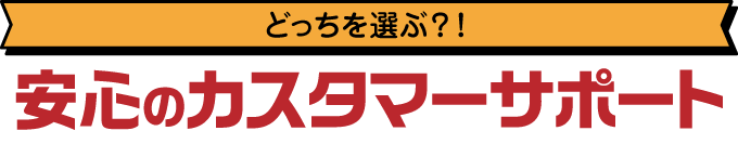 カスタマーサポート強化期間中