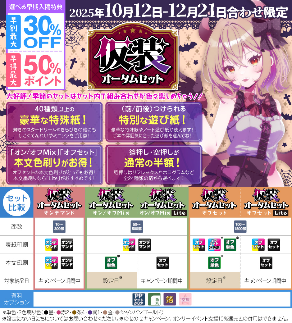 仮装！オータムセット